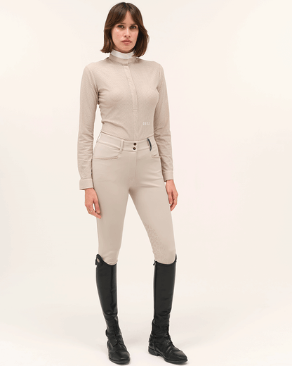 Helios ML - Polo de concours d'équitation manches longues