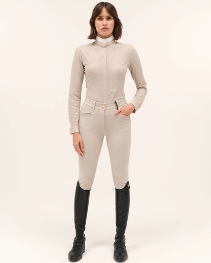 Helios ML - Polo de concours d'équitation manches longues