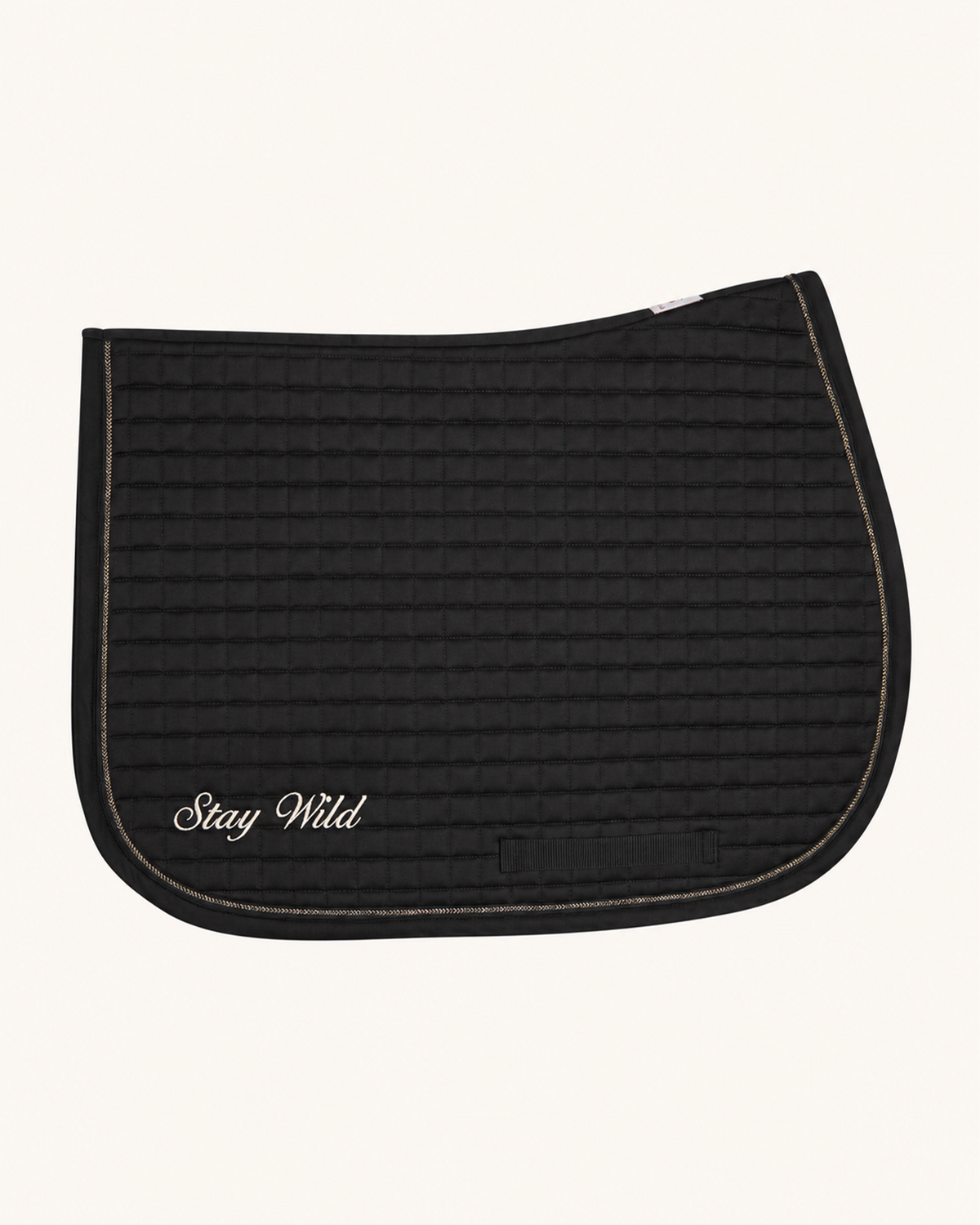 Henri - Stay Wild - Tapis de selle pour cheval Noir