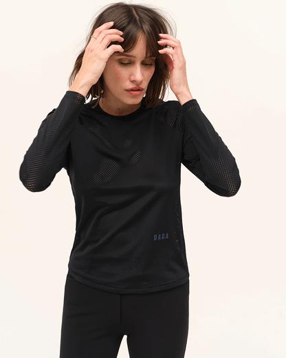 Jazz - T-shirt technique d'équitation manches longues microperforé