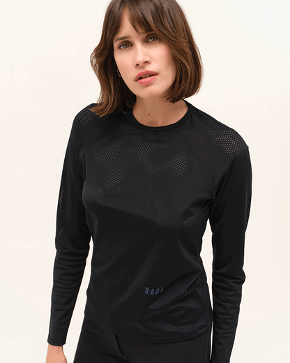 Jazz - T-shirt technique d'équitation manches longues microperforé