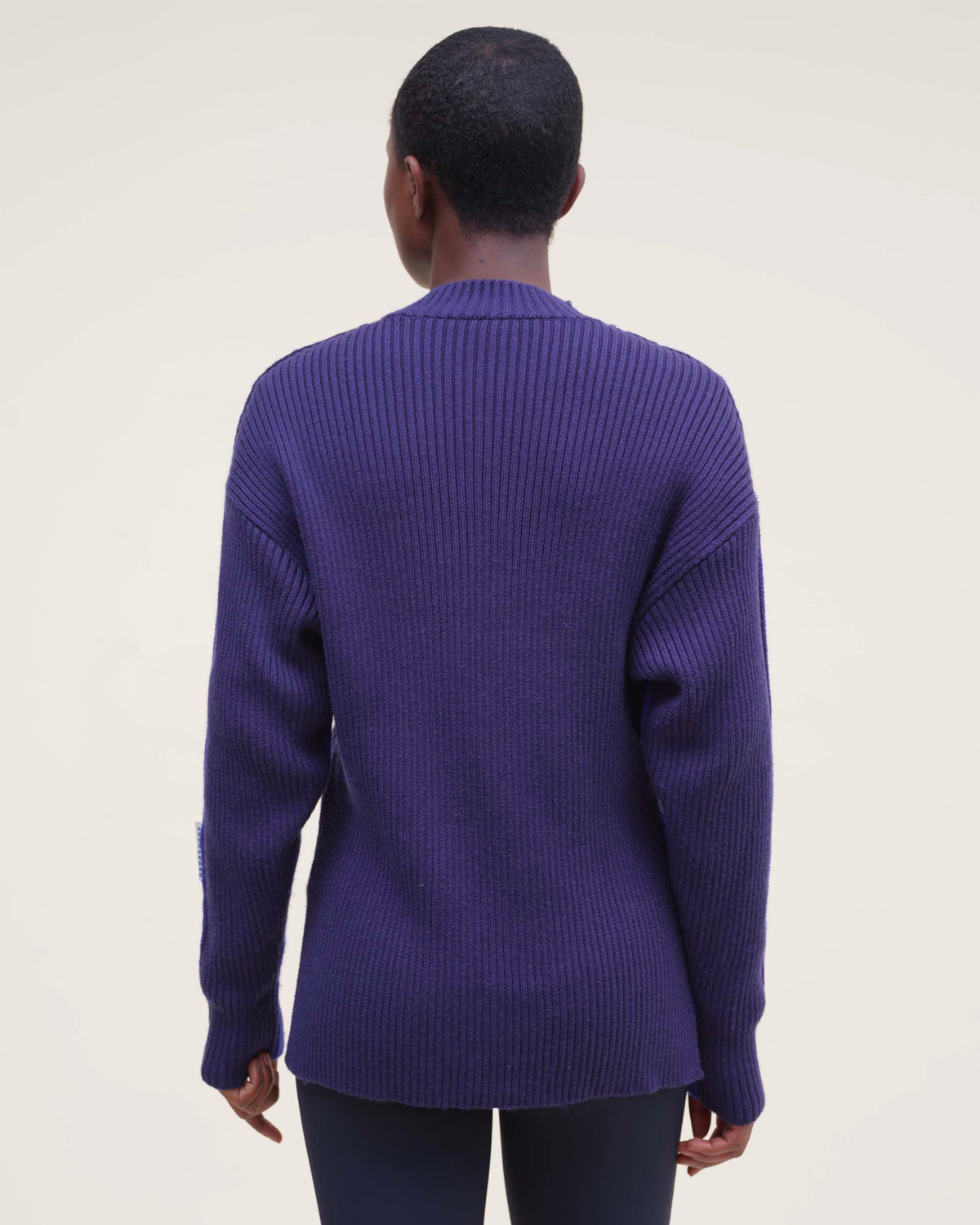 Jiminy - Pull en maille Marine & Majorelle