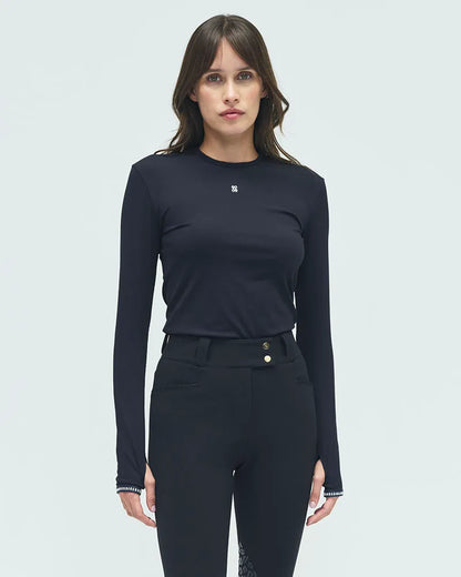 Kira - Technical Long-Sleeve Equestrian T-Shirt