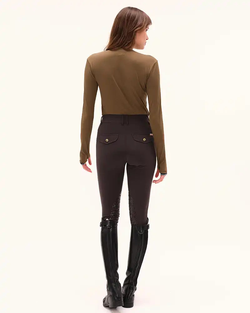 Kira - T-shirt technique manches longues d'équitation