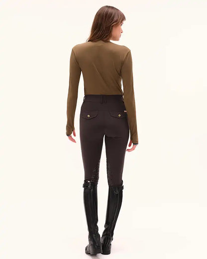 Kira - T-shirt technique manches longues d'équitation
