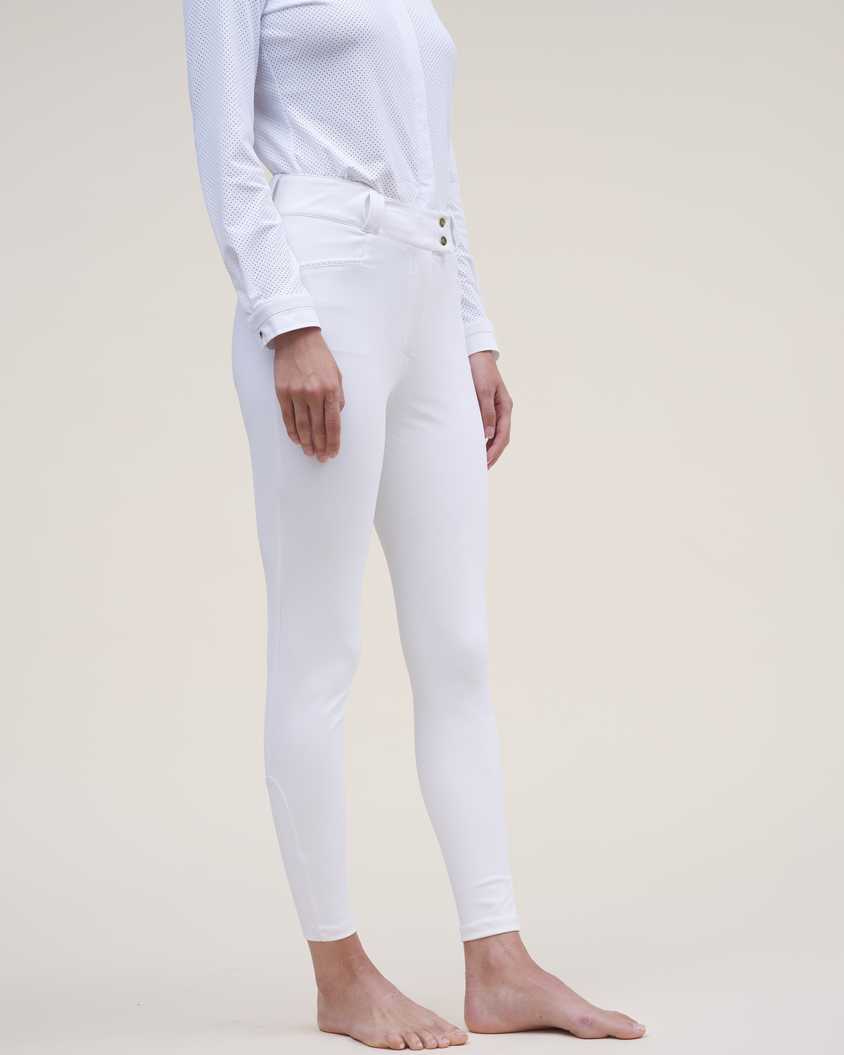 Full Seat Kit – White Full-Grip Riding Breeches