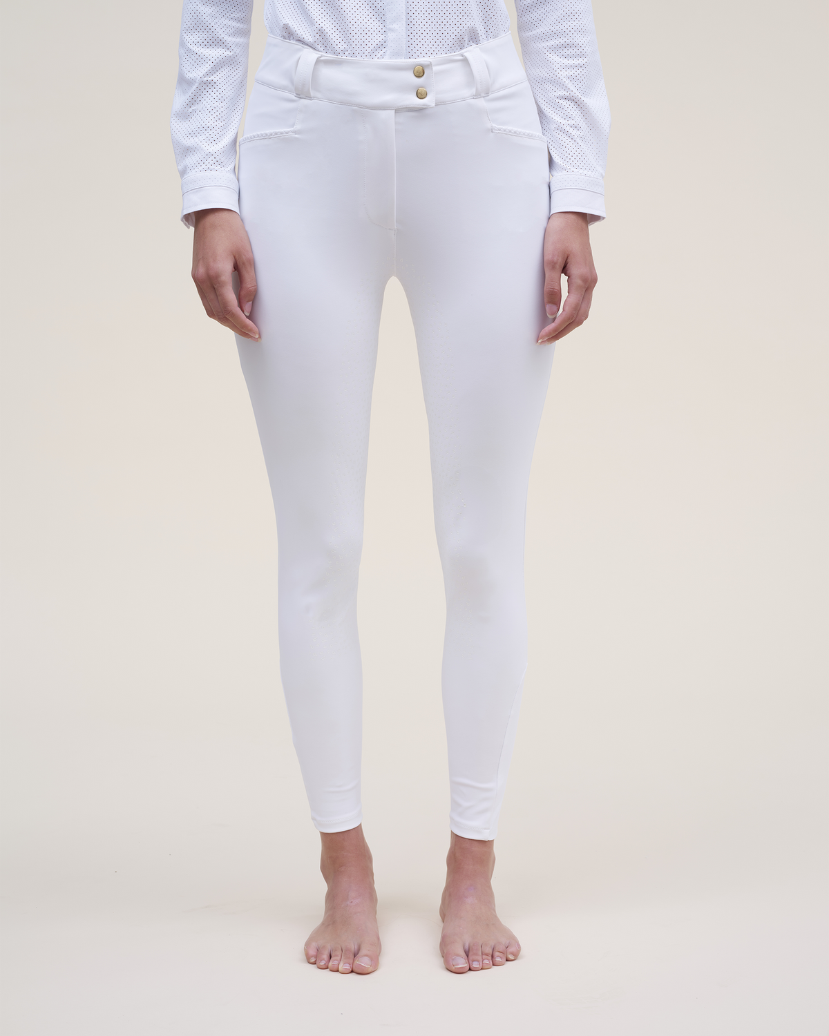 Full Seat Kit – White Full-Grip Riding Breeches