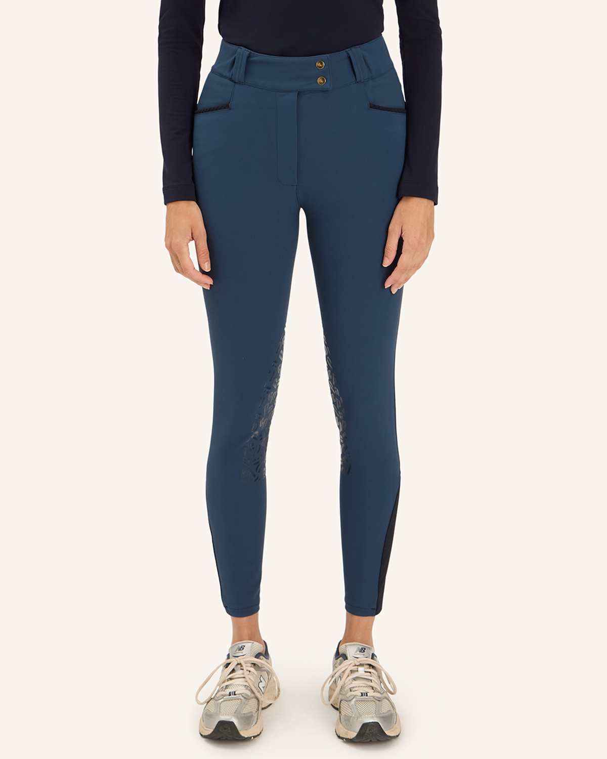 Kit New - Pantalon d'équitation galbant avec grip