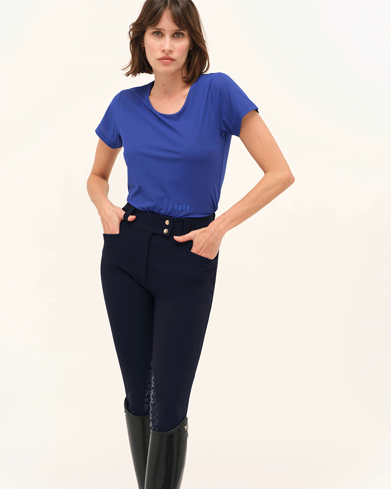 Kit New - Pantalon d'équitation galbant avec grip