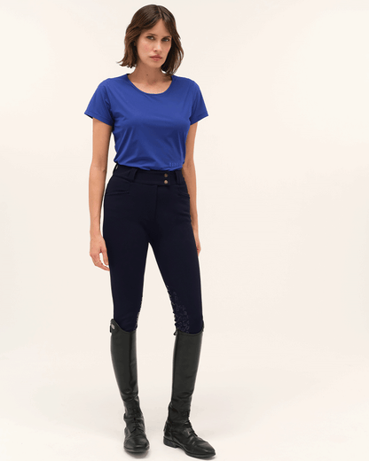 Kit New - Pantalon d'équitation galbant avec grip