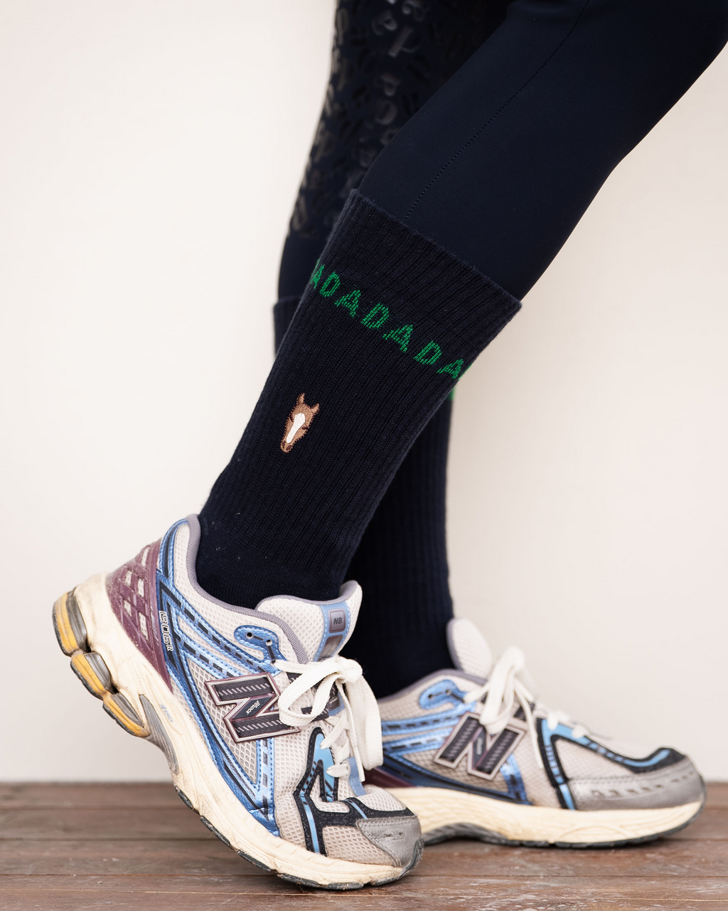 Molsy - Chaussettes Marine & Majorelle