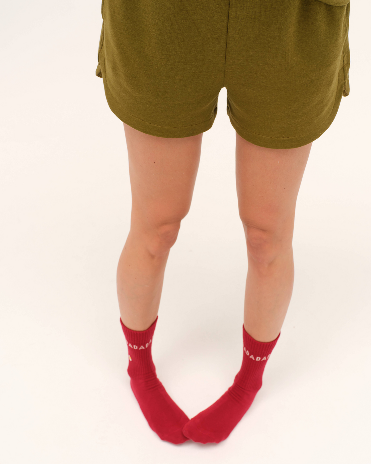 Molsy - Farm Red & White Socks
