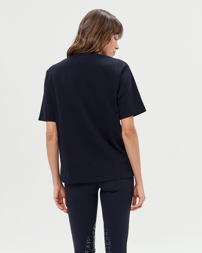 Oasis - T-shirt d'équitation en coton très doux