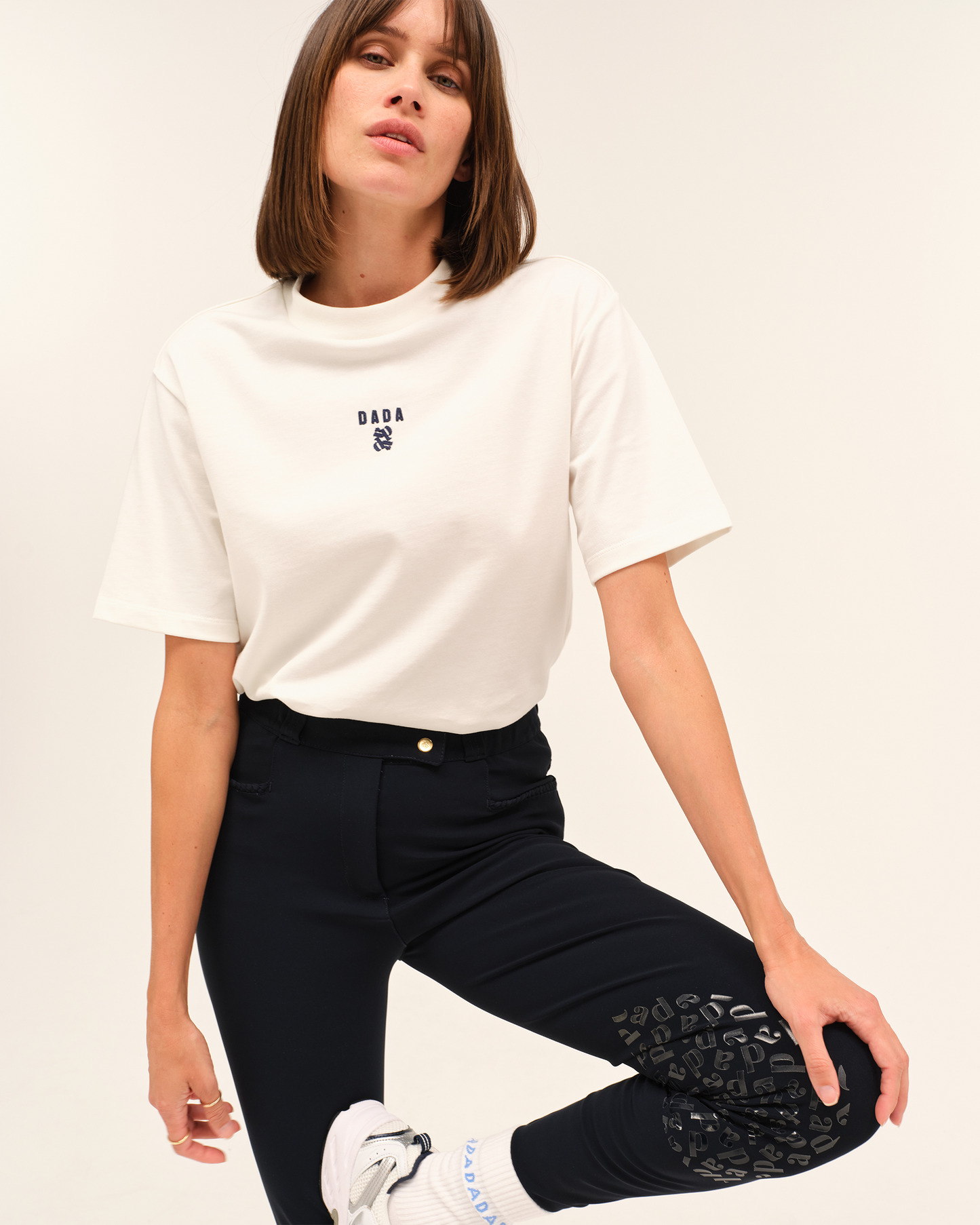 Oasis - T-shirt d'équitation en coton très doux