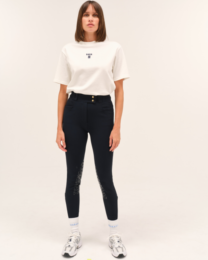 Oasis - T-shirt d'équitation en coton très doux
