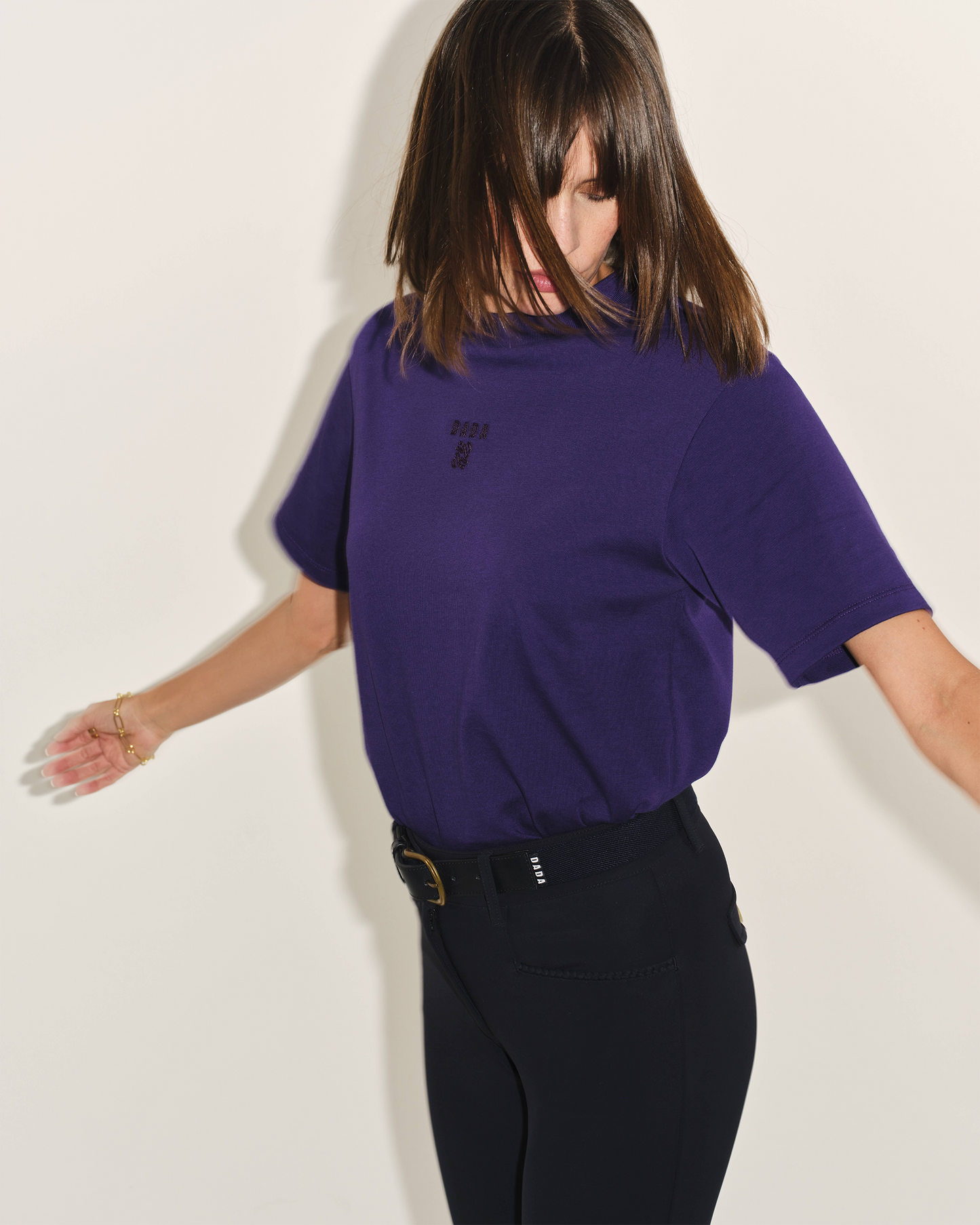 Oasis - T-shirt d'équitation en coton très doux