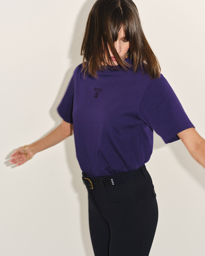 Oasis - T-shirt d'équitation en coton très doux
