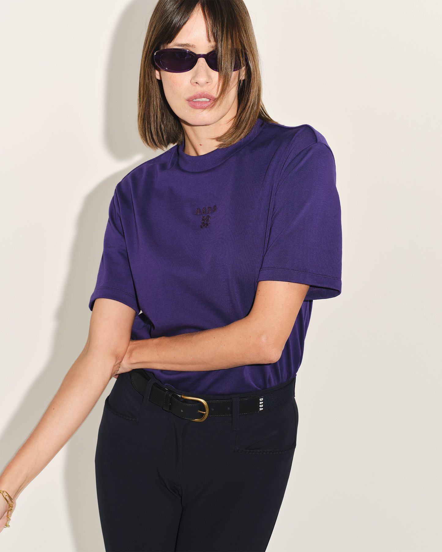 Oasis - T-shirt d'équitation en coton très doux