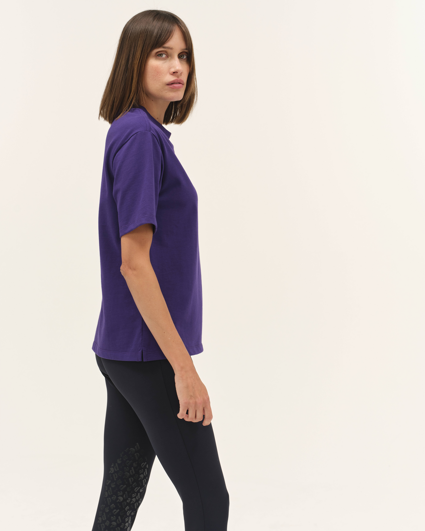 Oasis - T-shirt d'équitation en coton très doux