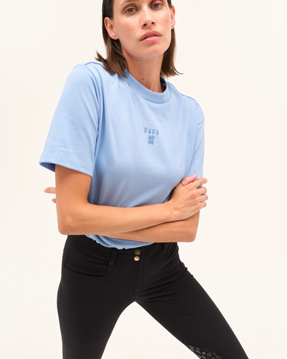 Oasis - T-shirt d'équitation en coton très doux