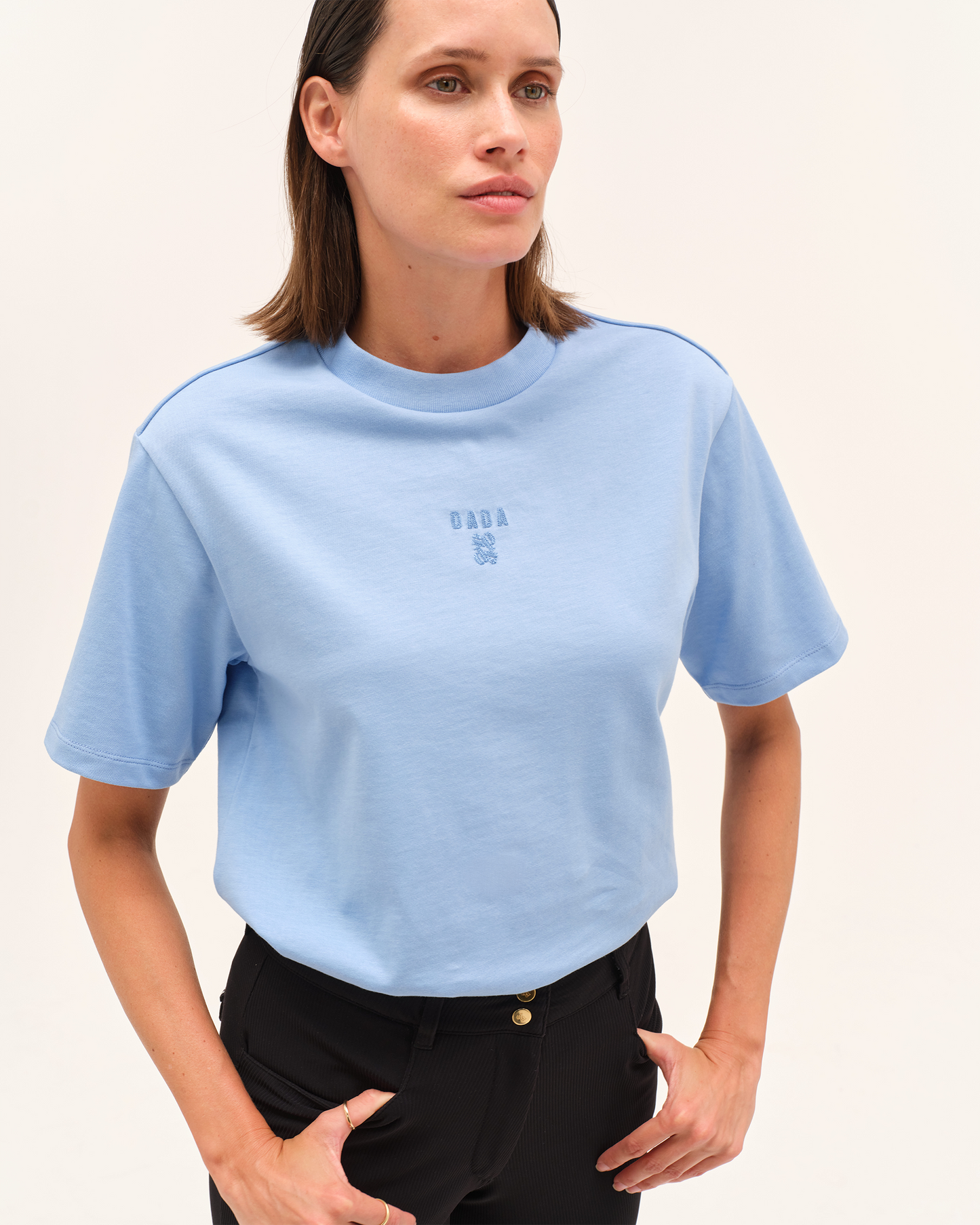 Oasis - T-shirt d'équitation en coton très doux