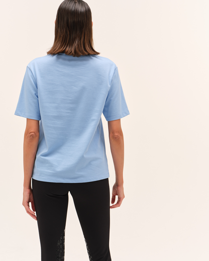 Oasis - T-shirt d'équitation en coton très doux