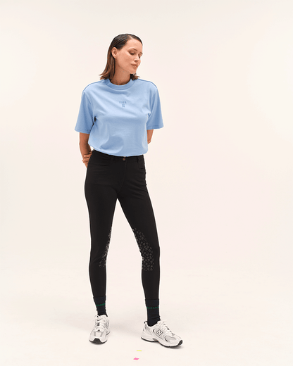 Oasis - T-shirt d'équitation en coton très doux