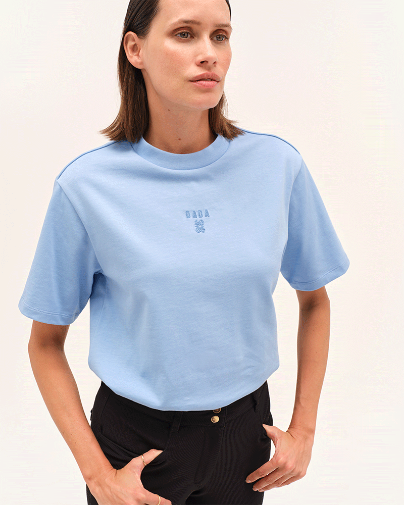 Oasis - T-shirt d'équitation en coton très doux