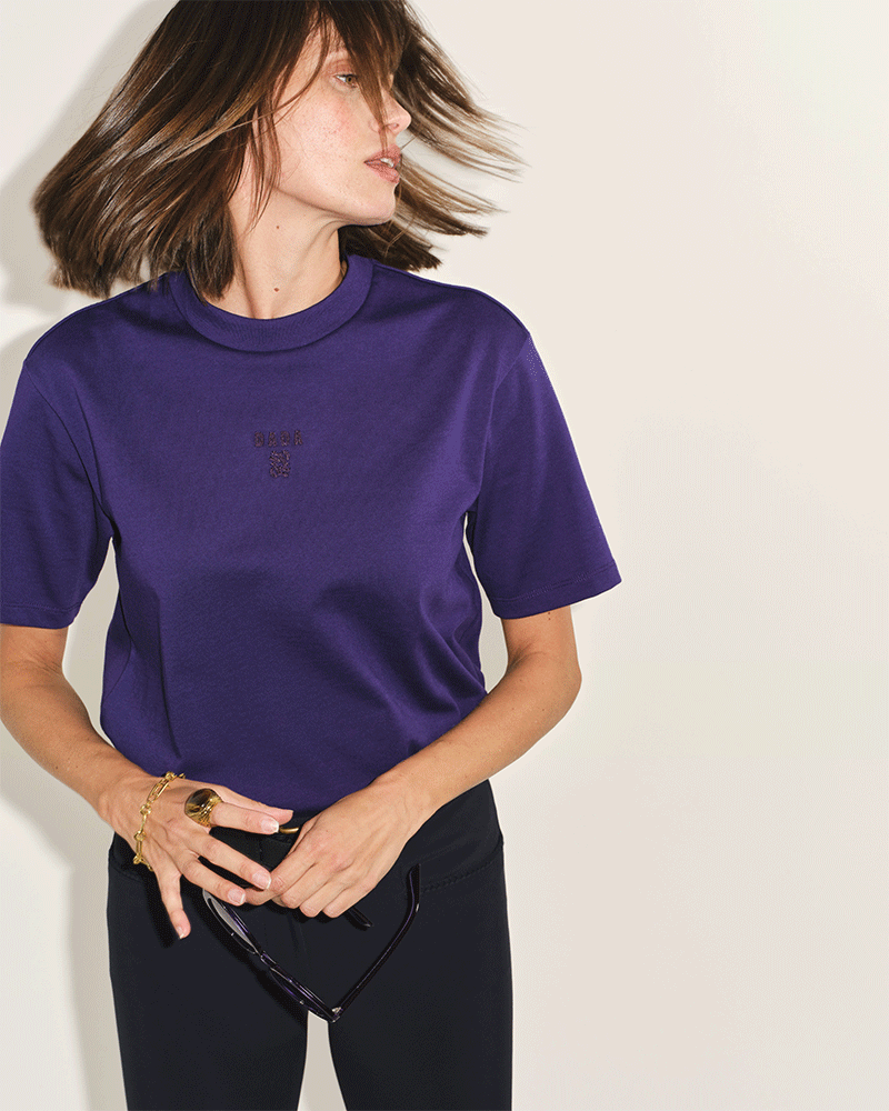 Oasis - T-shirt d'équitation en coton très doux