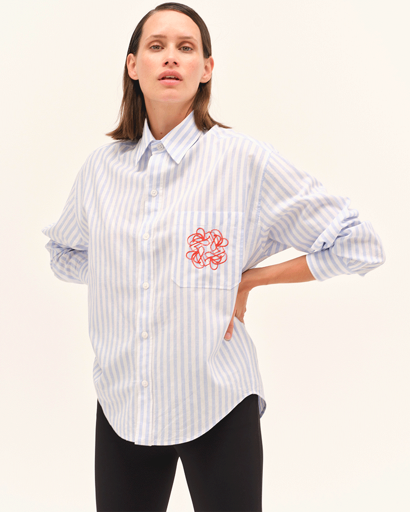Olga - Chemise fluide et légère pour l'équitation