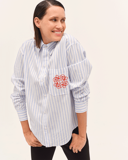 Olga - Chemise fluide et légère pour l'équitation