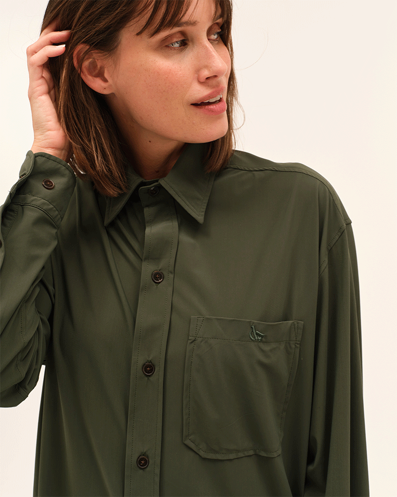 Olga - Chemise fluide et légère pour l'équitation