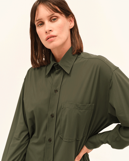 Olga - Chemise fluide et légère pour l'équitation