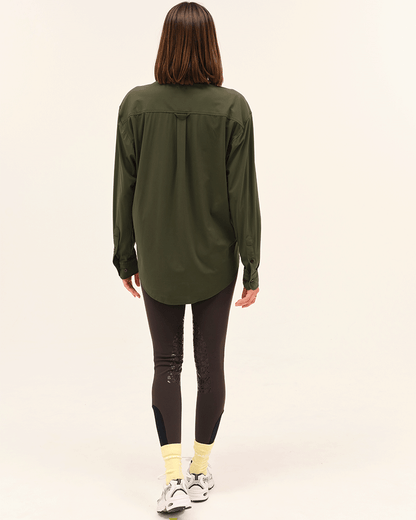 Olga - Chemise fluide et légère pour l'équitation