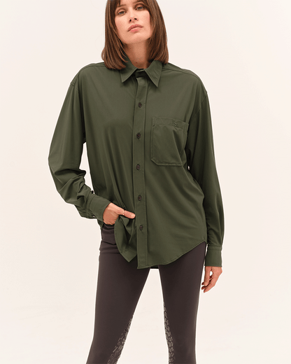 Olga - Chemise fluide et légère pour l'équitation