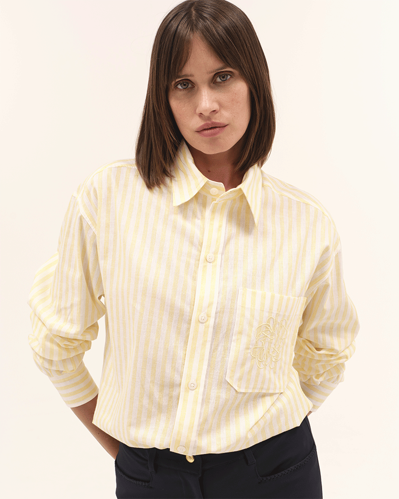 Olga - Chemise fluide et légère pour l'équitation