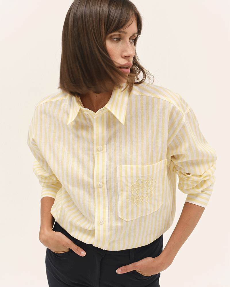 Olga - Chemise fluide et légère pour l'équitation