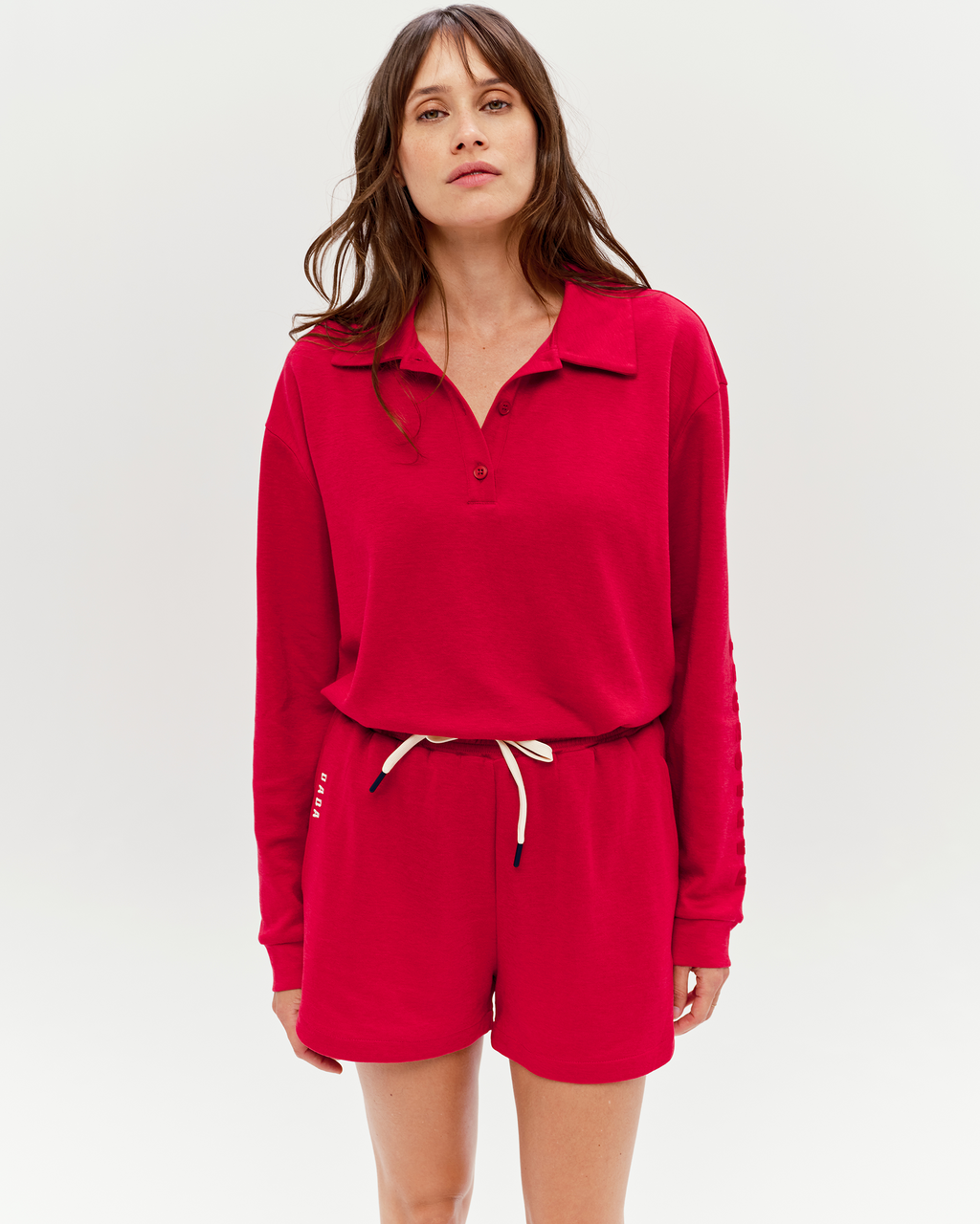 Oscar - Short en coton très doux Cerise