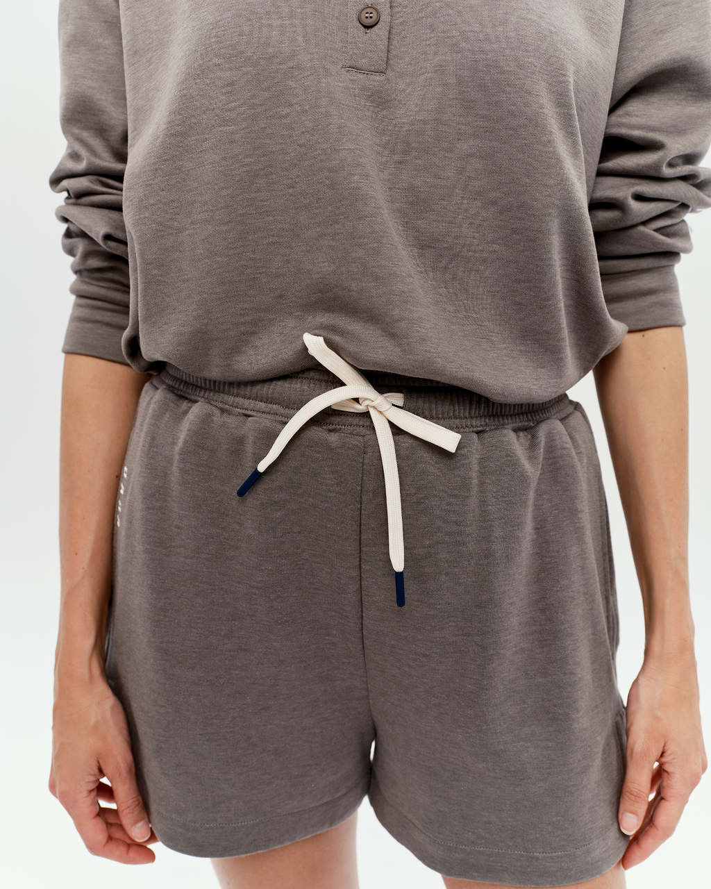 Oscar - Short en coton très doux Moka