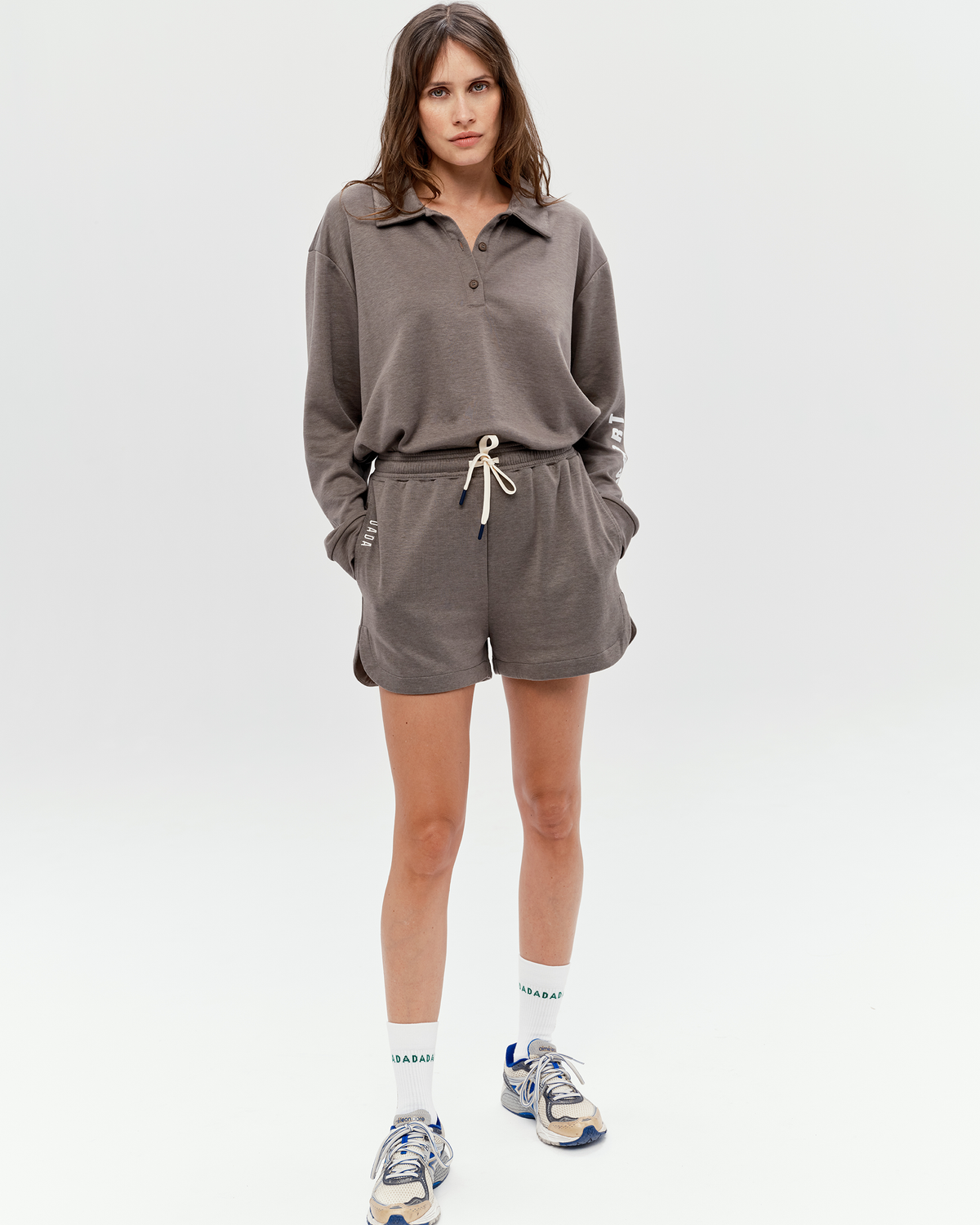 Oscar - Short en coton très doux Moka