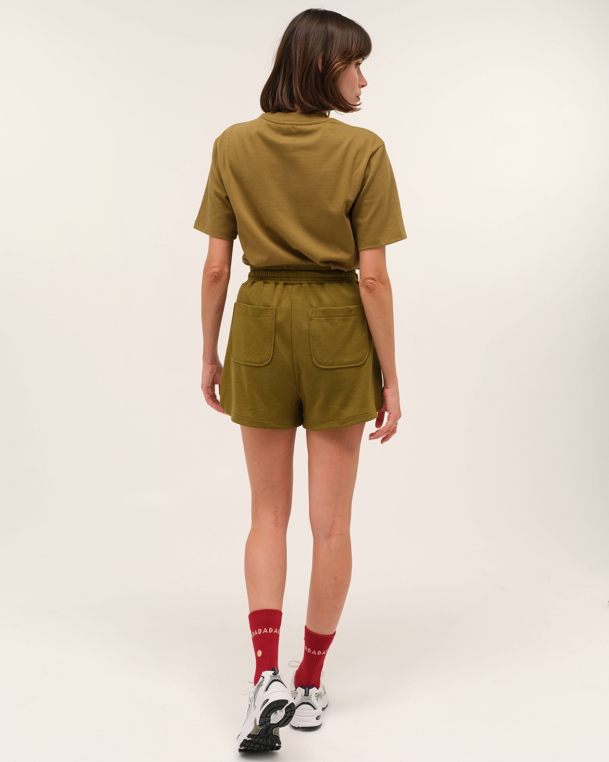 Oscar - Short en coton très doux Mordoré
