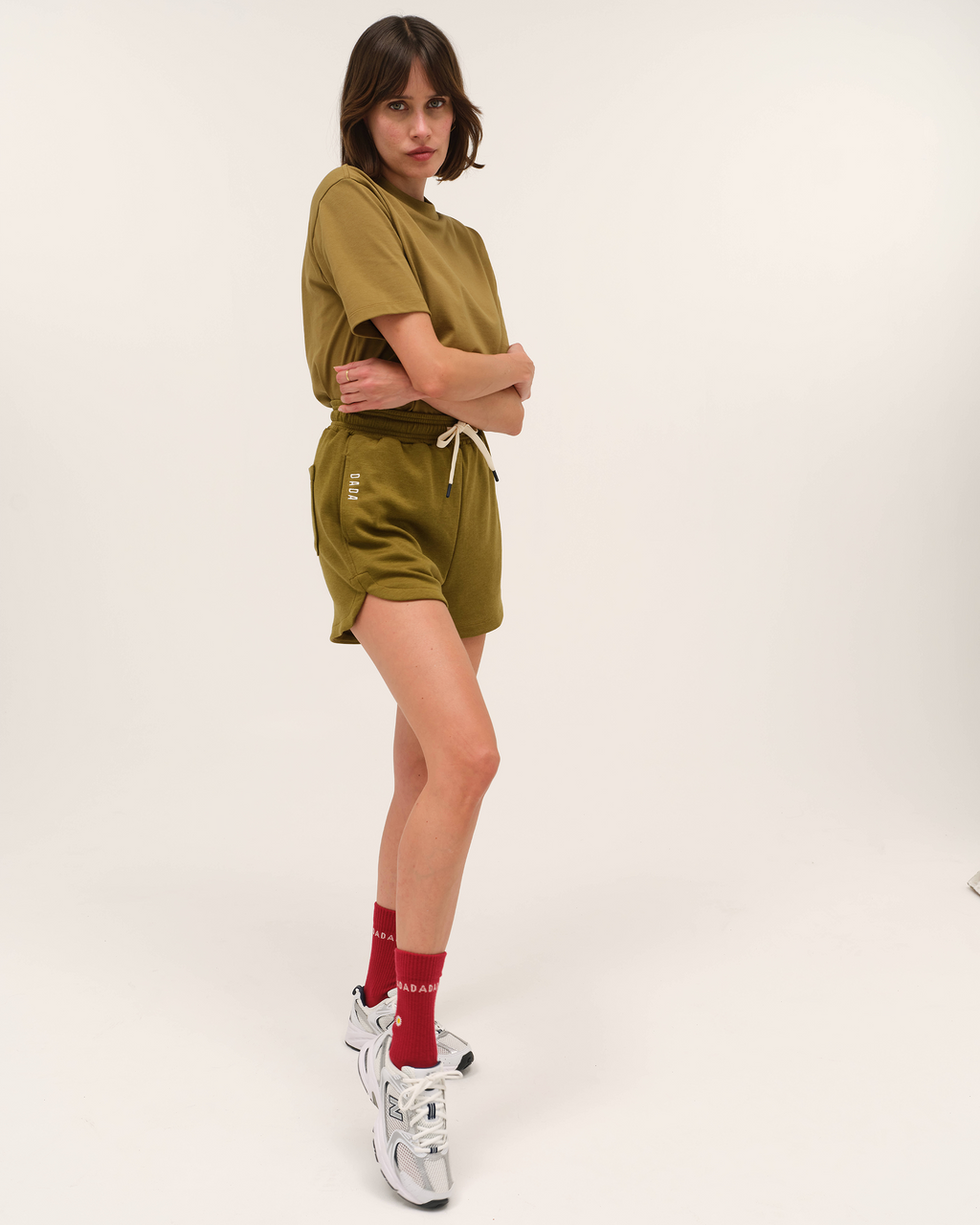 Oscar - Short en coton très doux Mordoré