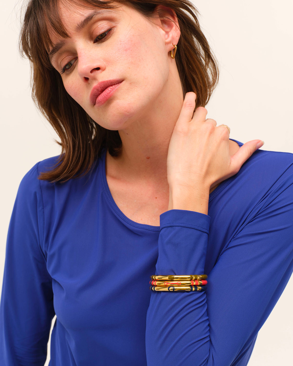 Bracelet Positano Brique