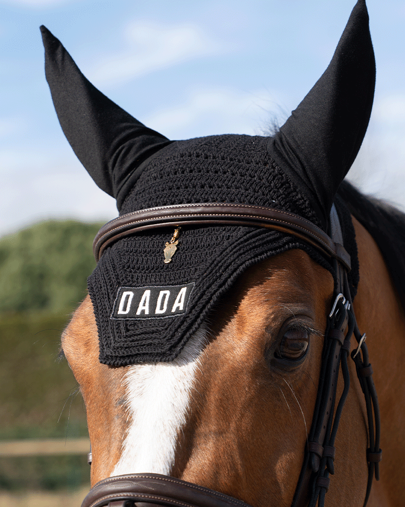 Golden horse charm