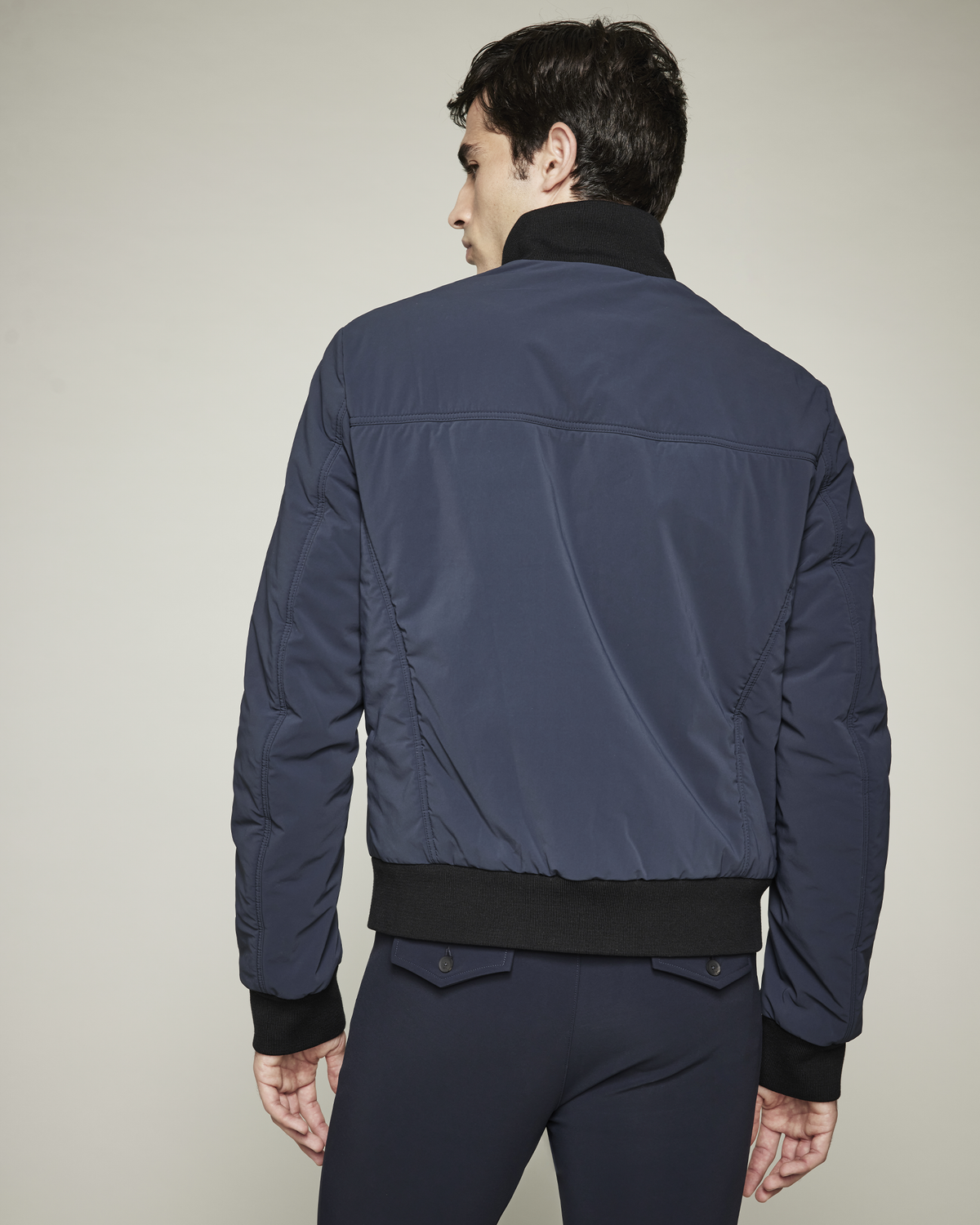 Solinero - Blouson d'équitation d'hiver Marine