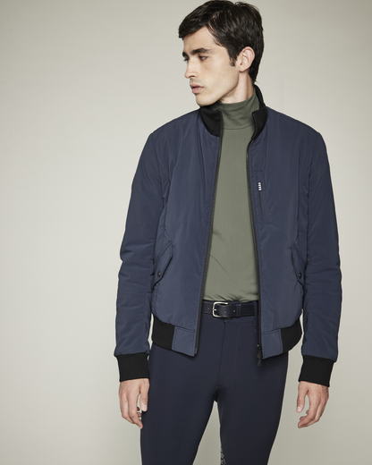 Solinero - Blouson d'équitation d'hiver Marine