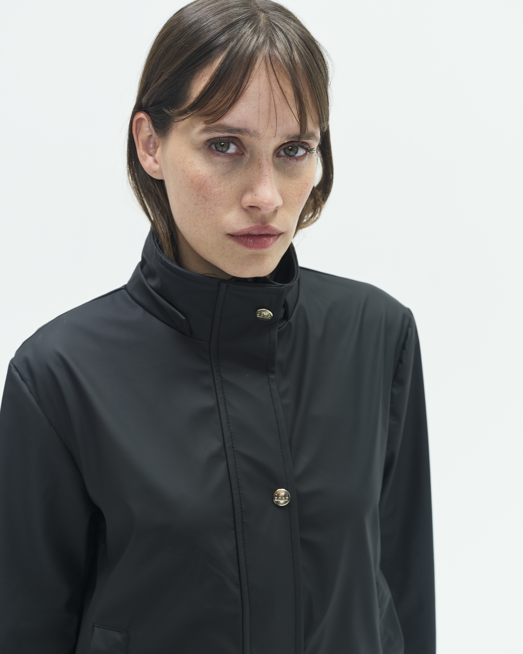 Tempo - Black waterproof riding jacket