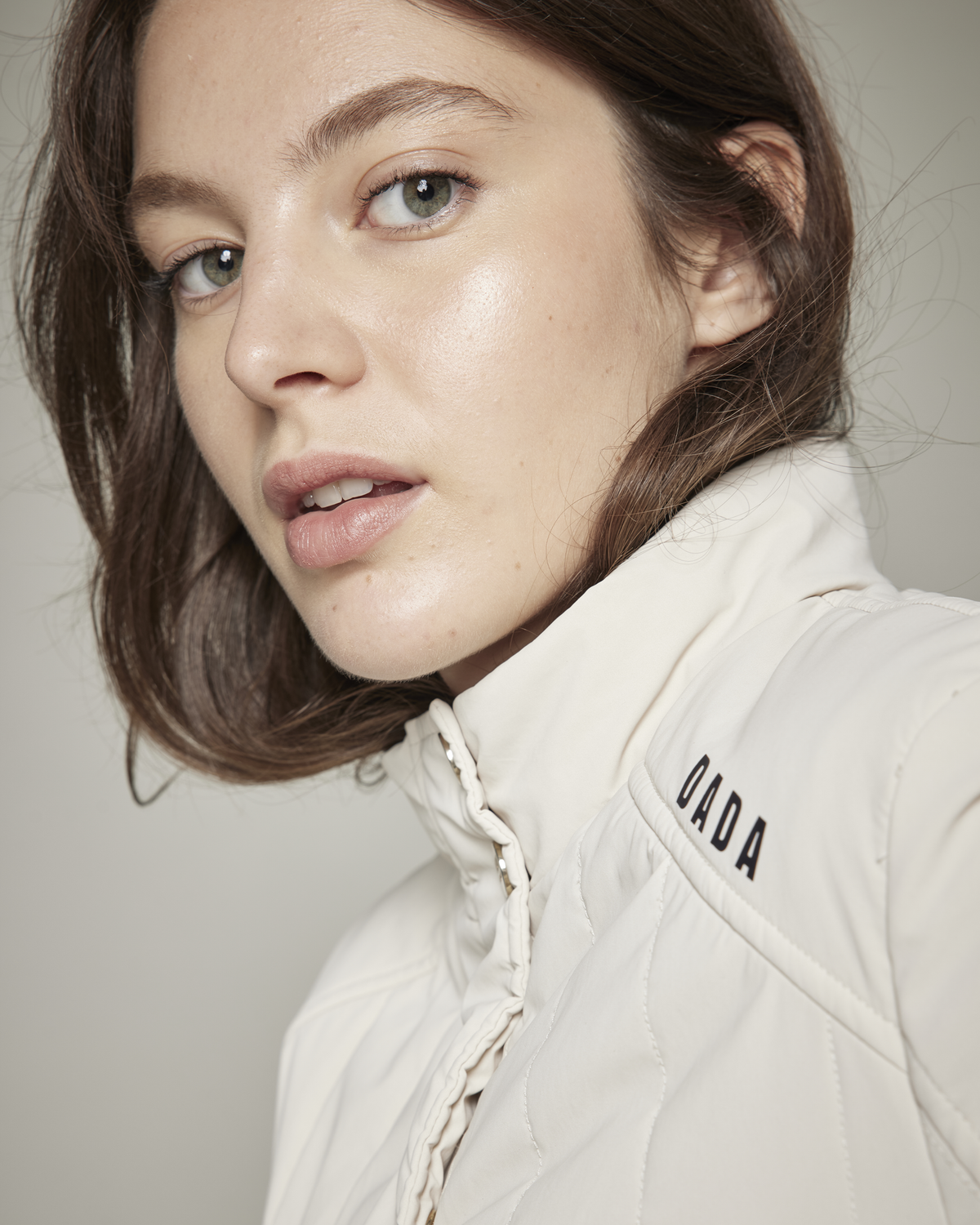 Tinka - Waterproof Equestrian Puffer Jacket Chalk
