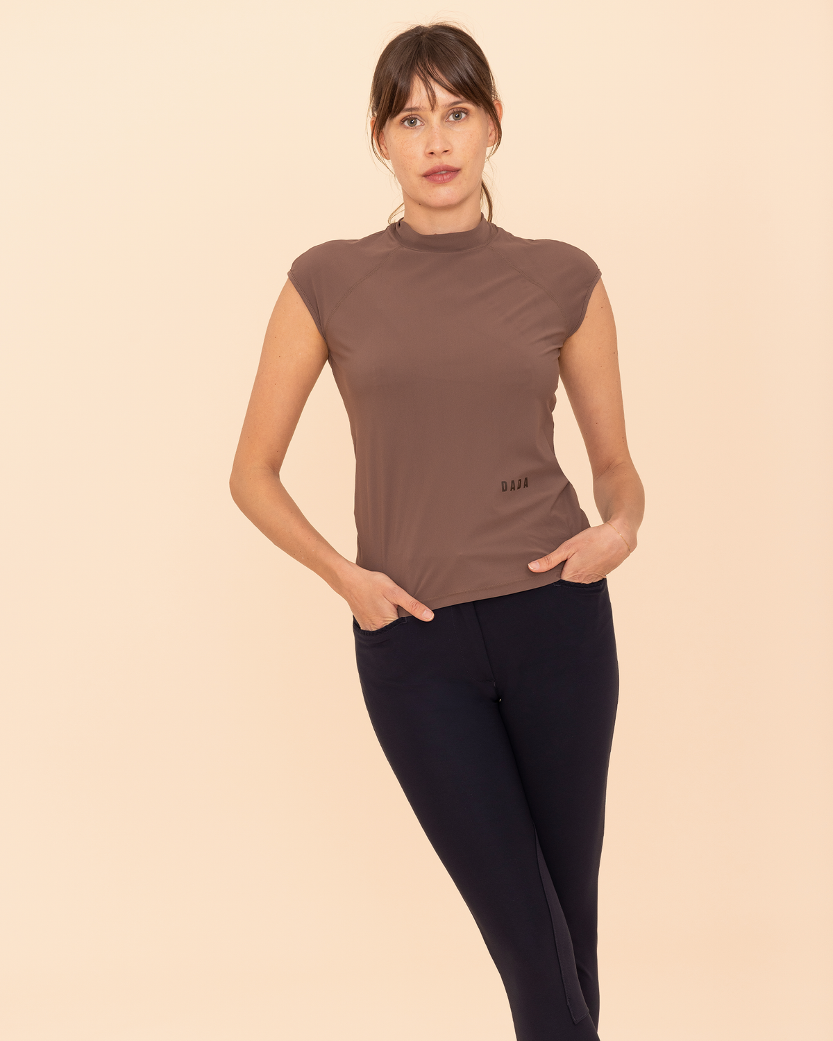 Totem - Ultra-Light Technical Riding T-Shirt Café