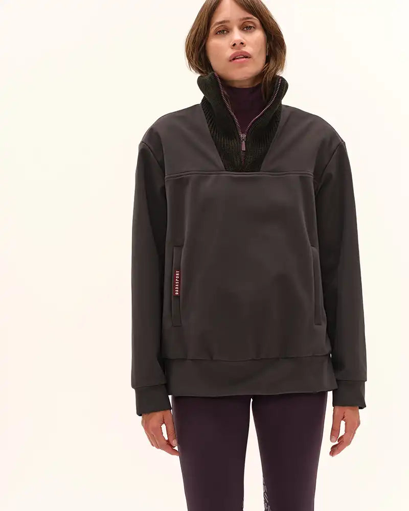 Urvoso - Blouson d'équitation coupe camionneur Terre brûlée